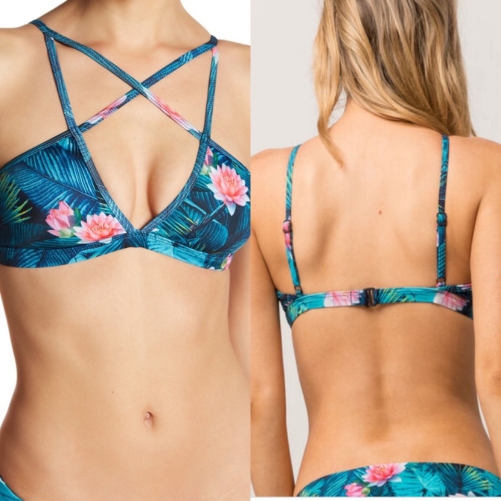 Reef strappy bikini top